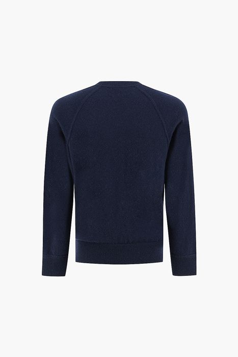 울 캐시미어 크루넥 긴소매 니트 BEQ631605